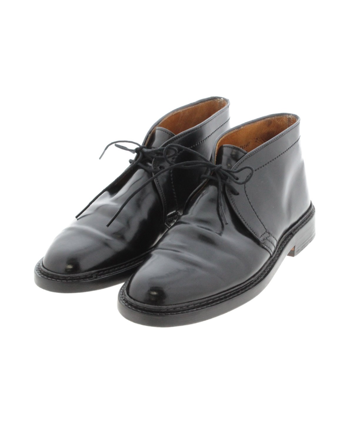 送料無料 ギフト ALDEN（オールデン）ブーツ 黒 サイズ:6 1/2(24.5cm位) メンズ 靴