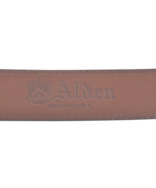 ALDEN（オールデン）ベルト 黒 サイズ:34/85 メンズ/2200635038197