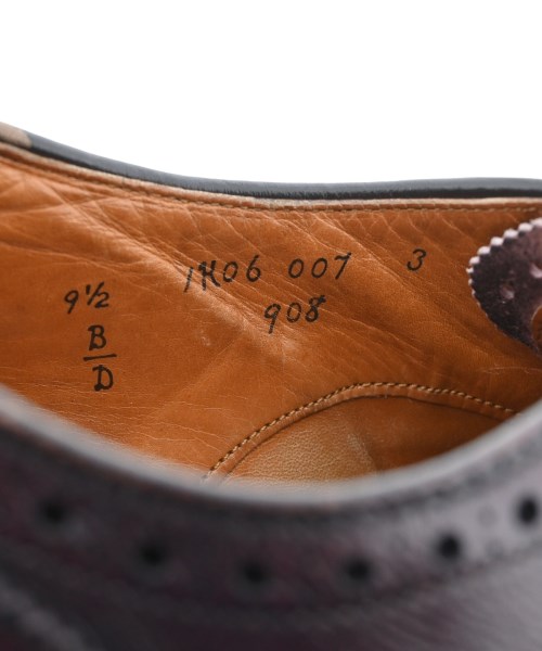 ALDEN（オールデン）ビジネス・ドレスシューズ 赤 サイズ:US9 1/2(27.5cm位) メンズ/2200639018119