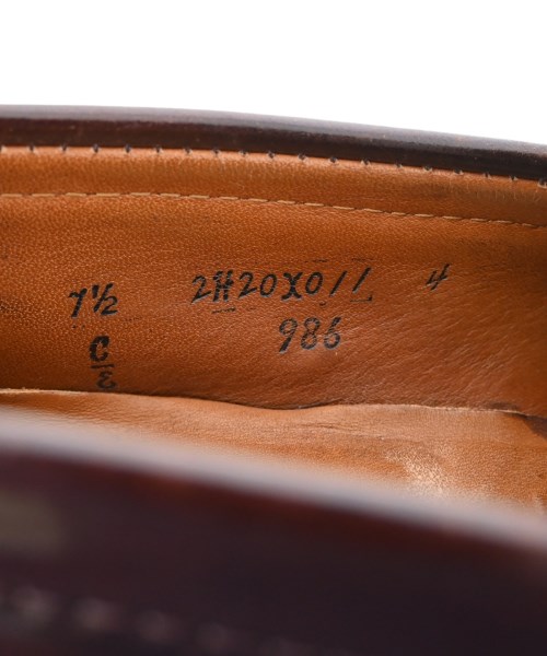 ALDEN（オールデン）ビジネス・ドレスシューズ 茶 サイズ:US7 1/2(25.5cm位) メンズ/2200600445043