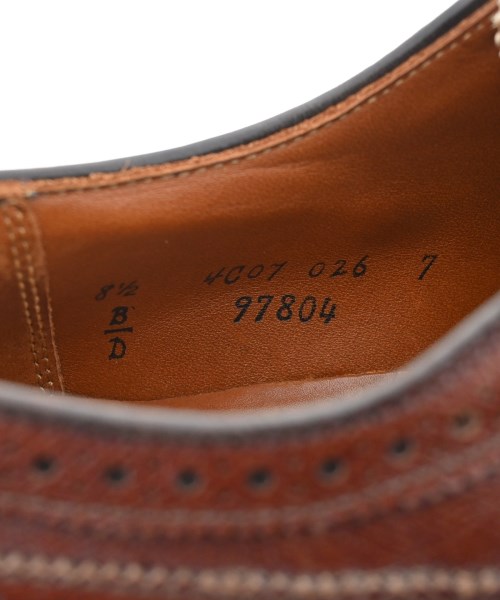 ALDEN（オールデン）ビジネス・ドレスシューズ 茶 サイズ:US8 1/2(26.5cm位) メンズ/2200676428100