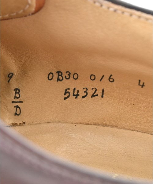 ALDEN（オールデン）ビジネス・ドレスシューズ 茶 サイズ:UK9(27.5cm位) メンズ/2200711841017