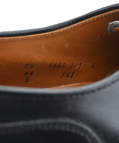 ALDEN（オールデン）ビジネス・ドレスシューズ 黒 サイズ:US8 1/2(26.5cm位) メンズ/2200642390011