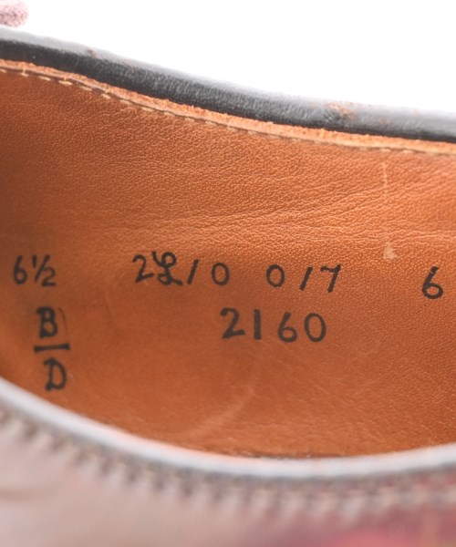 ALDEN（オールデン）ビジネス・ドレスシューズ 茶 サイズ:US6(24cm位) メンズ/2200718382155