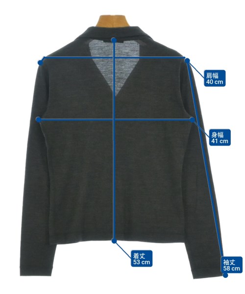 Narciso Rodriguez（ナルシソ　ロドリゲス）カジュアルシャツ グレー サイズ:-(S位) レディース/2200674772045