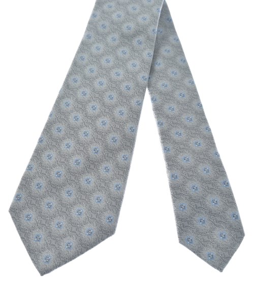 Kiton（キトン）ネクタイ グレー サイズ:- メンズ/2200632450077