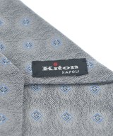 Kiton（キトン）ネクタイ グレー サイズ:- メンズ/2200632450077
