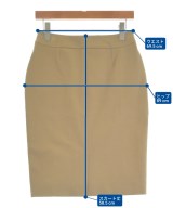 Kiton（キトン）ひざ丈スカート カーキ サイズ:40(M位) レディース/2200611343086