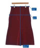 Kiton（キトン）ロング・マキシ丈スカート 赤 サイズ:44(L位) レディース/2200621228014