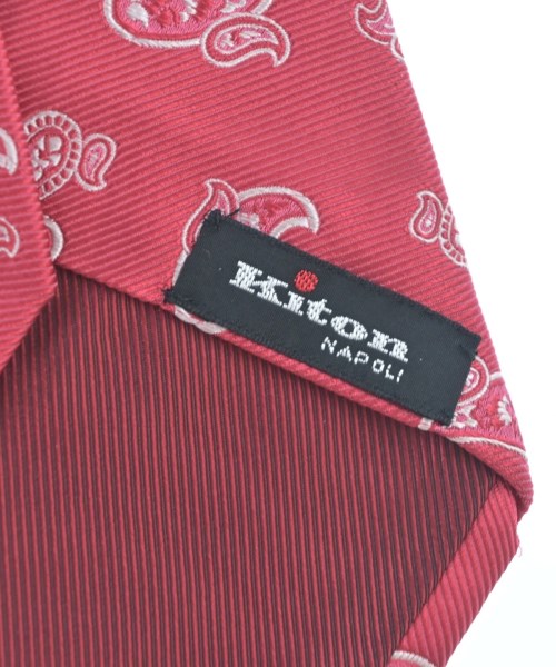 Kiton（キトン）ネクタイ 赤 サイズ:- メンズ/2200672924064