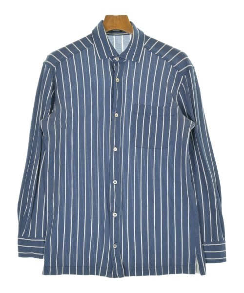 Kiton(キトン)カジュアルシャツ 紺 サイズ:XS/2200681741133