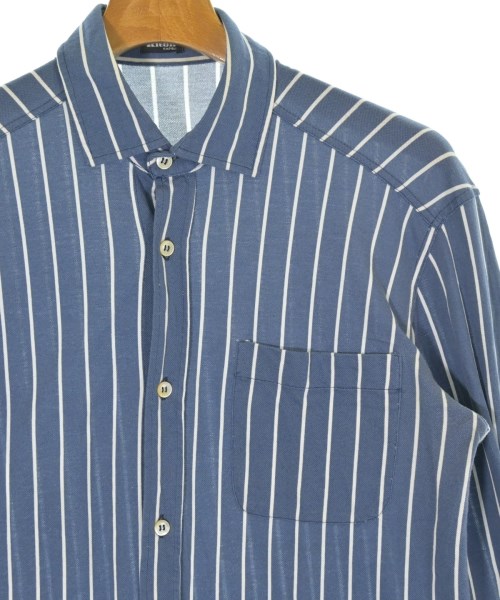 Kiton（キトン）カジュアルシャツ 紺 サイズ:XS メンズ/2200681741133