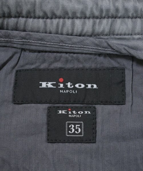Kiton（キトン）チノパン グレー サイズ:35(XL位) メンズ/2200696619038