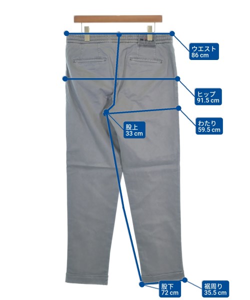 Kiton（キトン）チノパン グレー サイズ:35(XL位) メンズ/2200696619038