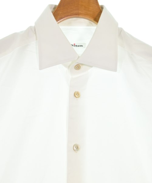 Kiton（キトン）カジュアルシャツ 白 サイズ:41(XL位) メンズ/2200660424149