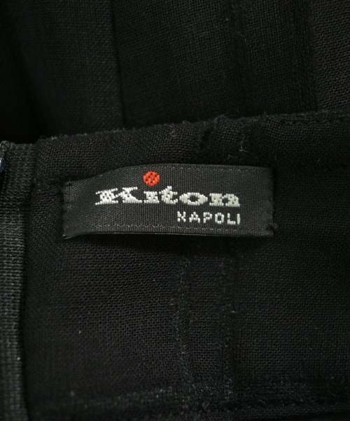 Kiton（キトン）ひざ丈スカート 黒 サイズ:42(M位) レディース/2200714937052
