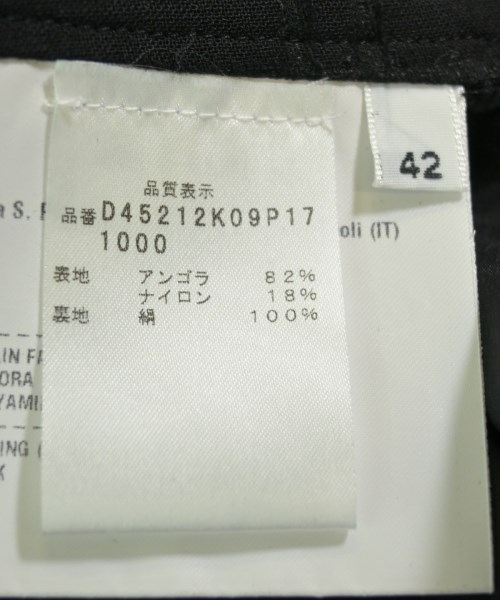 Kiton（キトン）ひざ丈スカート 黒 サイズ:42(M位) レディース/2200714937052