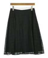 Kiton（キトン）ひざ丈スカート 黒 サイズ:42(M位) レディース/2200714937052