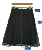 Kiton（キトン）ひざ丈スカート 黒 サイズ:42(M位) レディース/2200714937052