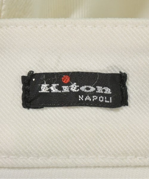 Kiton（キトン）デニムパンツ 白 サイズ:40(M位) レディース/2200715496220