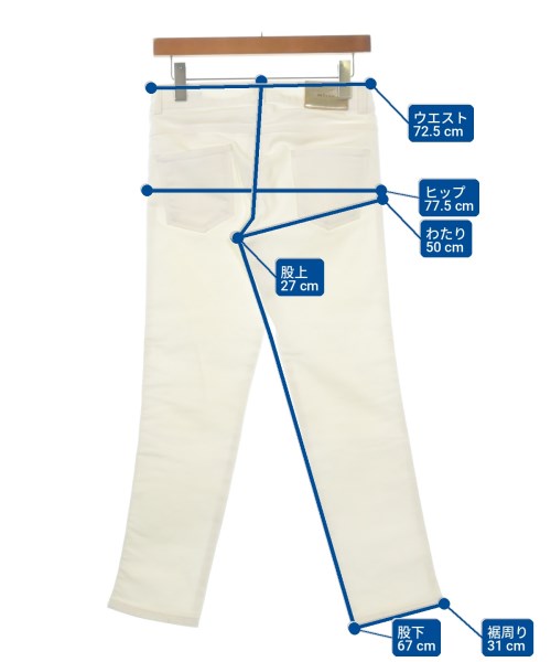 Kiton（キトン）デニムパンツ 白 サイズ:40(M位) レディース/2200715496220