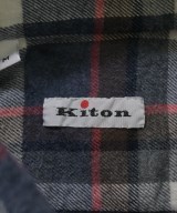 Kiton（キトン）カジュアルシャツ 紺 サイズ:M メンズ/2200641295157