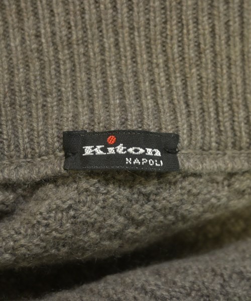 Kiton（キトン）ニット・セーター グレー サイズ:S メンズ/2200654098165