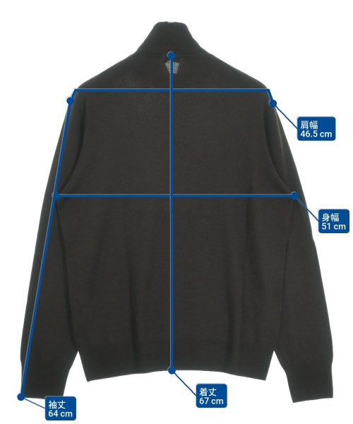 Kiton（キトン）ニット・セーター 茶 サイズ:50(XL位) メンズ/2200654098257