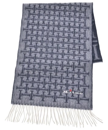 Kiton（キトン）マフラー グレー サイズ:- メンズ/2200654098509
