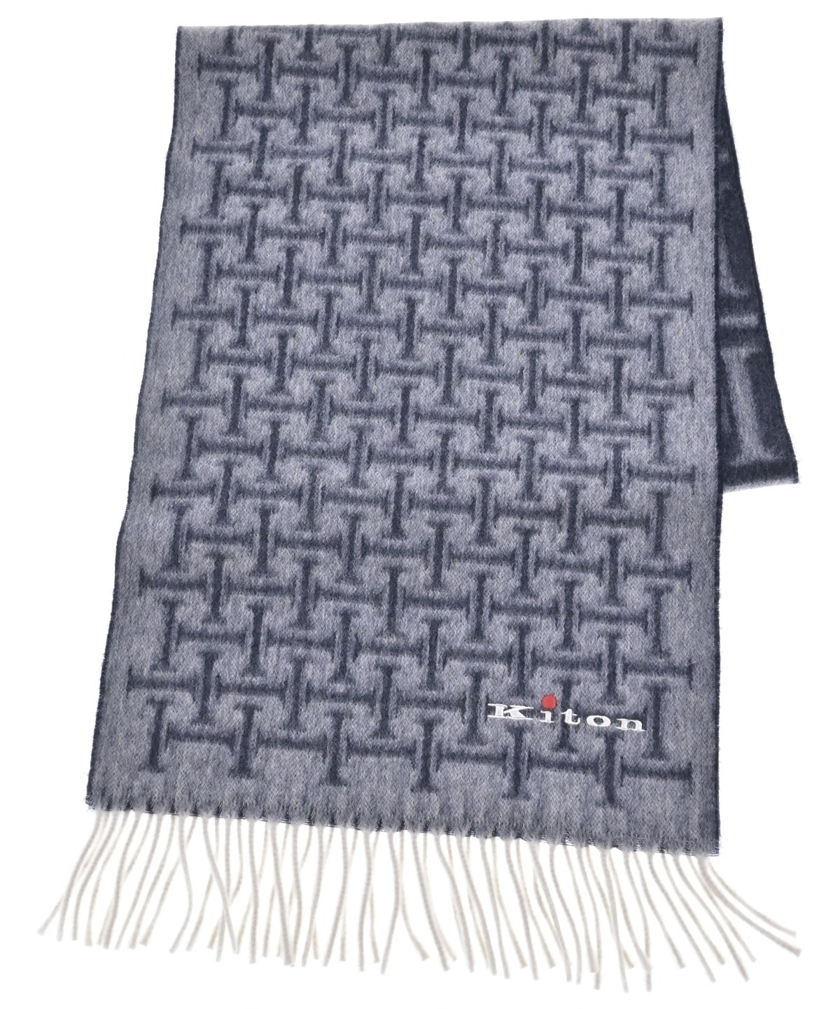 Kiton（キトン）マフラー グレー サイズ:- メンズ/2200654098509