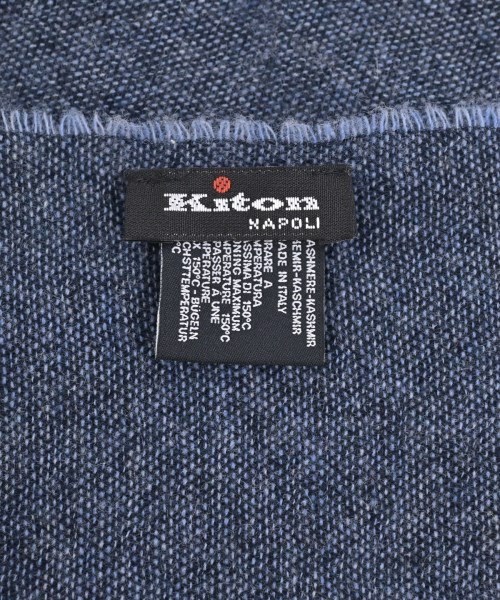 Kiton（キトン）マフラー 青 サイズ:- メンズ/2200654098516