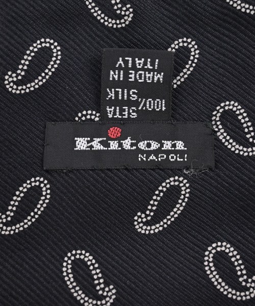 Kiton（キトン）マフラー 黒 サイズ:- メンズ/2200654098608