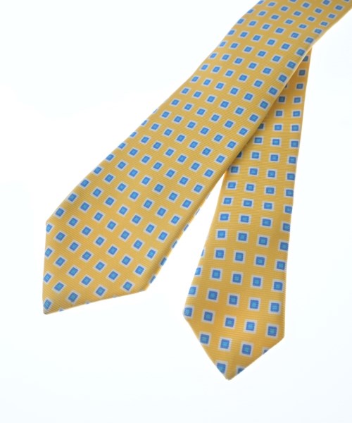 Kiton（キトン）ネクタイ 黄 サイズ:- メンズ/2200704996083