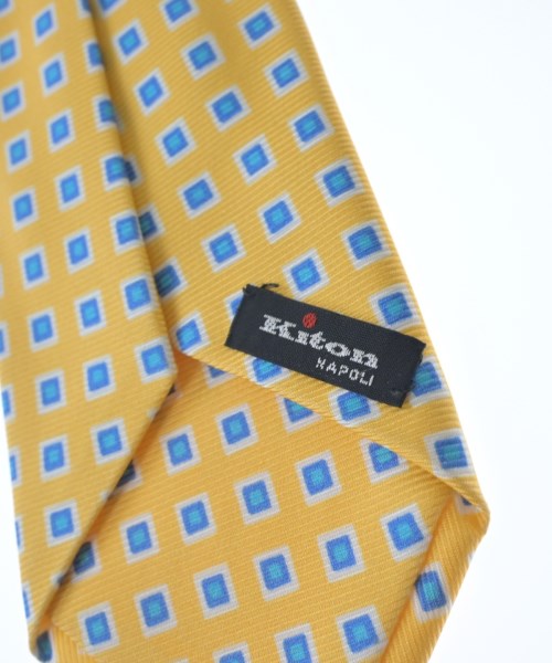 Kiton（キトン）ネクタイ 黄 サイズ:- メンズ/2200704996083