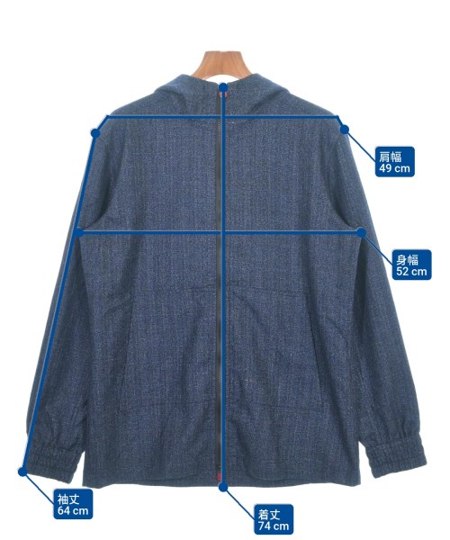 Kiton（キトン）パーカー 紺 サイズ:L メンズ/2200662240037