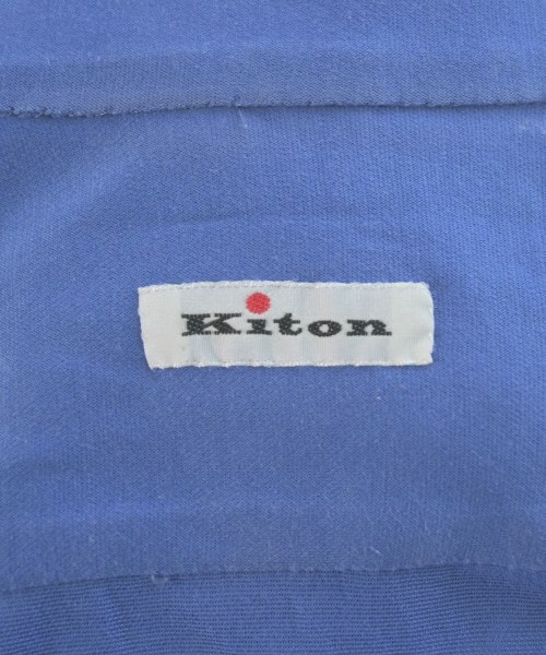 Kiton（キトン）ポロシャツ 青 サイズ:42(XS位) メンズ/2200662240075