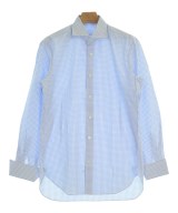 Kiton（キトン）ドレスシャツ 青 サイズ:39(M位) メンズ/2200662240099