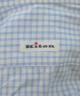 Kiton（キトン）ドレスシャツ 青 サイズ:39(M位) メンズ/2200662240099