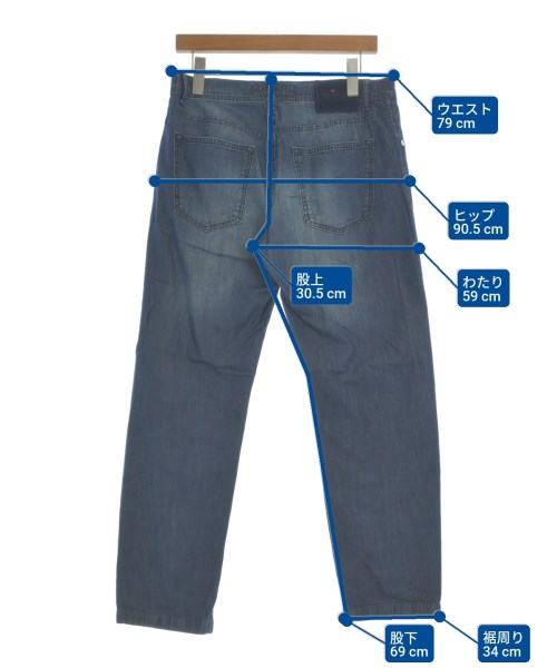 Kiton（キトン）デニムパンツ 紺 サイズ:33(L位) メンズ/2200662240112