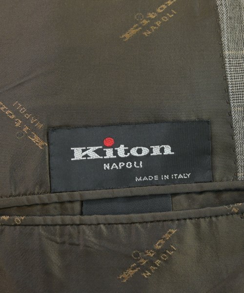 Kiton（キトン）テーラードジャケット 茶 サイズ:52(XXL位) メンズ/2200670043217