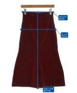 Kiton（キトン）ロング・マキシ丈スカート 赤 サイズ:40(M位) レディース/2200672032059