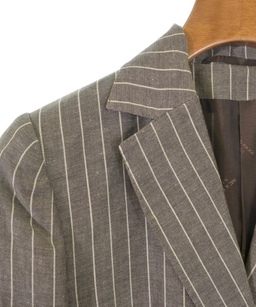 Kiton（キトン）テーラードジャケット 茶 サイズ:40(M位) レディース/2200730134039