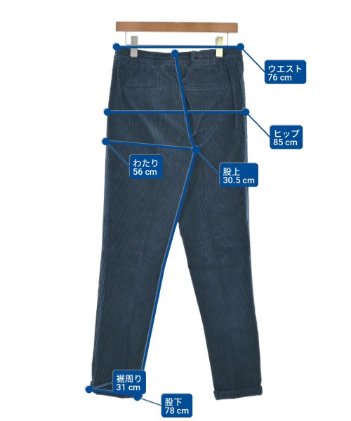 Kiton（キトン）スラックス 紺 サイズ:33(L位) メンズ/2200733843013