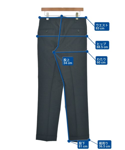 Kiton（キトン）スラックス グレー サイズ:46(M位) メンズ/2200733843068