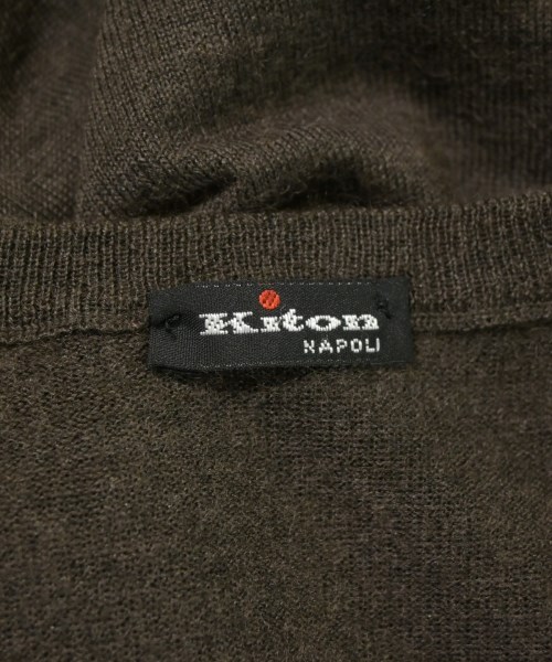 Kiton（キトン）ニット・セーター 茶 サイズ:48(L位) メンズ/2200682403214