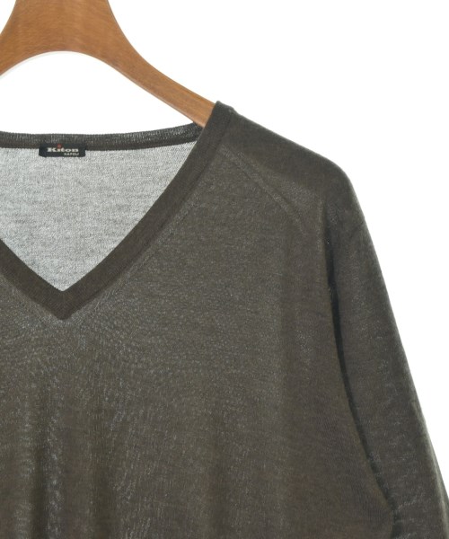 Kiton（キトン）ニット・セーター 茶 サイズ:48(L位) メンズ/2200682403214