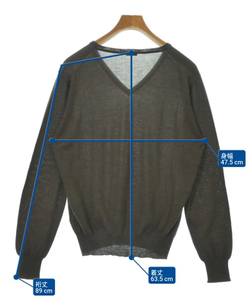 Kiton（キトン）ニット・セーター 茶 サイズ:48(L位) メンズ/2200682403214