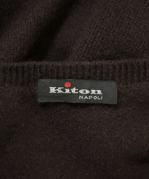 Kiton（キトン）ニット・セーター 茶 サイズ:48(L位) メンズ/2200682403238