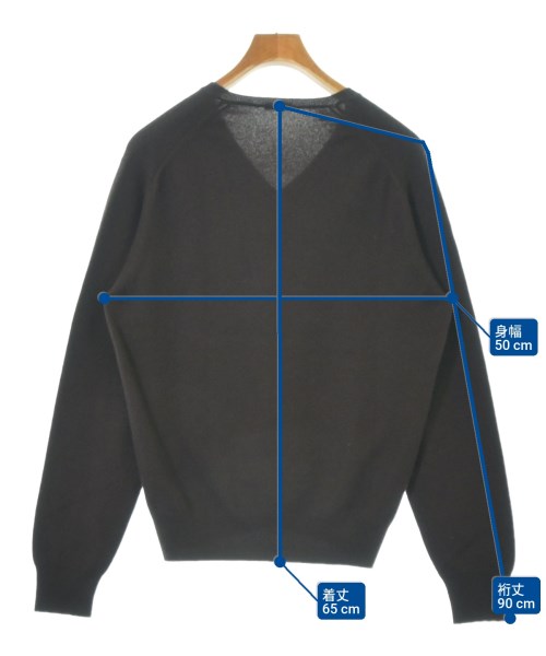 Kiton（キトン）ニット・セーター 茶 サイズ:48(L位) メンズ/2200682403238