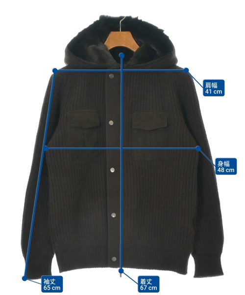 Kiton（キトン）ニット・セーター 茶 サイズ:S メンズ/2200682403290